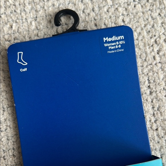 Bombas Men's Blue and Red Socks - Picture 3 of 4